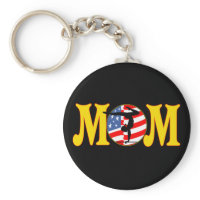 Gymnastics Mom keychain