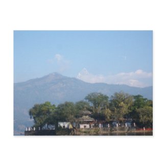 Taalbarahi Temple Pokhara postcard