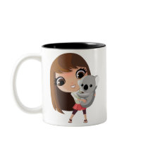 Taara and Pudding the Koala mugs
