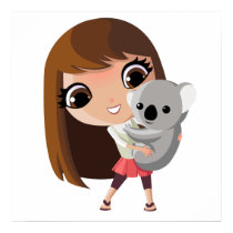 Taara and Pudding the Koala posters