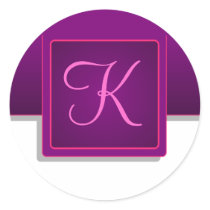 Tabbed Initial Envelope Seal stickers