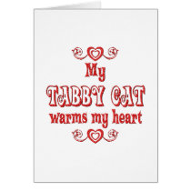 Tabby Cats Warm My Heart cards