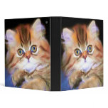 Tabby Kitten binder