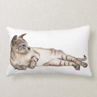 cat lumbar pillow