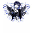 "Tabitha" Blue Flower Angel Top t-shirts