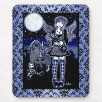 "Tabitha" Gothic Guardian Angel Art Mouspad mousepads