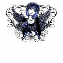 Tabitha Victorian Angel Heart Scroll Tank t-shirts