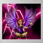 Tabitha with Dragon posters