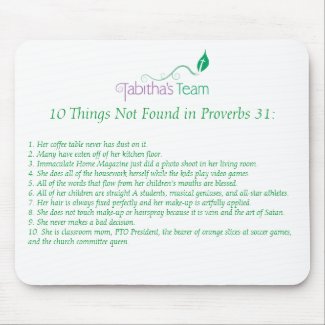 Tabitha's Team Mousepad mousepad