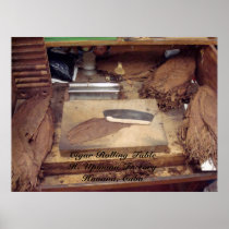 Table and Tools, Cigar Rolling TableH. Upmann F... Posters