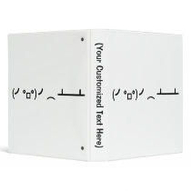 Table Flip Flipping Ascii Emoticon Binders