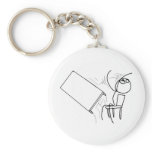 Table Flip Flipping Rage Face Meme Keychains