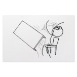 Table Flip Flipping Rage Face Meme stationery