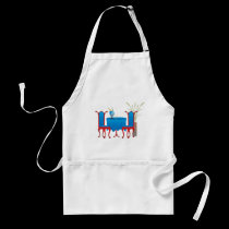 Table for Two Aprons aprons