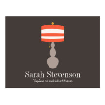 Table Lamp Postcard