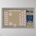 Table Location Map (horizontal) Posters