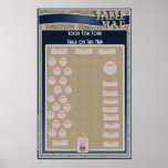 Table Location Map (vertical) Posters