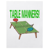 Table Manners Custom Flyer