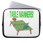 Table Manners Laptop Sleeve