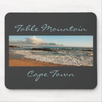 Table Mountain, South Africa mousepads - customize by Rowood Table Mountain, South Africa mousepads - customize