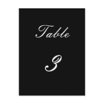 Table Number 3 Postcards