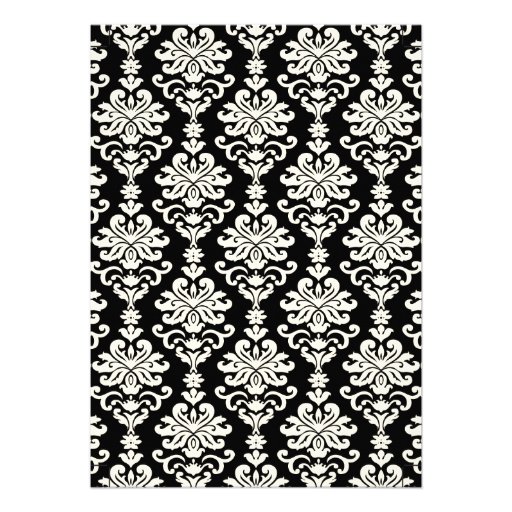 Table Number Card | Black Calligraphy Design