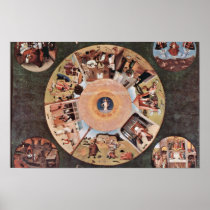 Table Of The Mortal Sins.,  By Hieronymus Bosch (B Print