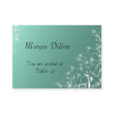 Table Place Cards for Weddings Template business cards