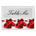Table Seating cards