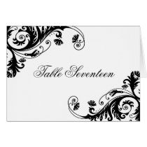 Table Seating Cards by colourfuldesigns Table Seating Cards