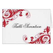 Table Seating Cards by colourfuldesigns Table Seating Cards