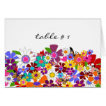 Table Seating Cards - Wedding