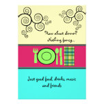 Table Setting - Dinner Party Invitation