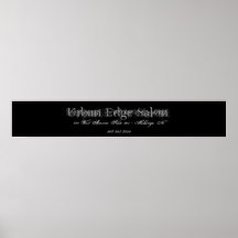 Table Sign/Window Sign Posters