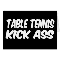 Table Tennis Cards