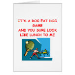 TABLE TENNIS CARDS