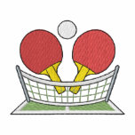 Table Tennis embroidered shirts