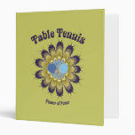 Table Tennis Flower of Power 3 Ring Binder