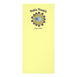 Table Tennis Flower of Power Customized Rack Card