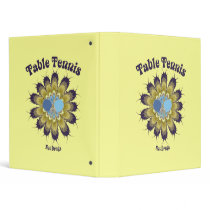 Table Tennis Not Drugs 3 Ring Binders