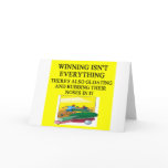table tennis ping pong greeting card