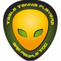 Table Tennis Players Are People Too photo sculptures