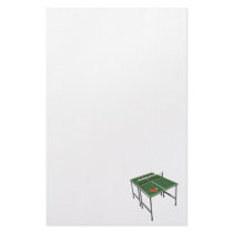 Table Tennis Stationery Design