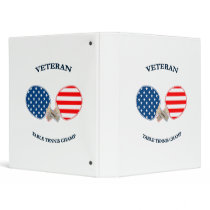 Table Tennis Veteran Binder