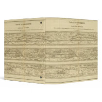 Table Theodosian Dite Card Peutinger 3 Ring Binder