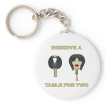 Table Two Ping Pong Keychain