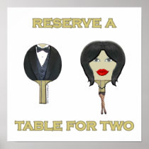 Table Two Ping Pong Print