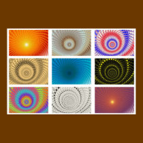 Tableau of Circles Poster posters by JamesOakley Tableau of Circles Poster posters