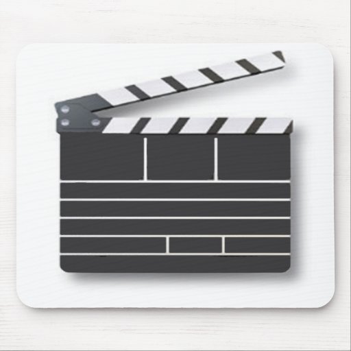 tablero de clip de la película alfombrillas de ratón