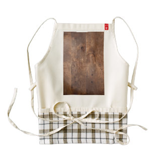 Tablero gastado del pino delantal zazzle HEART